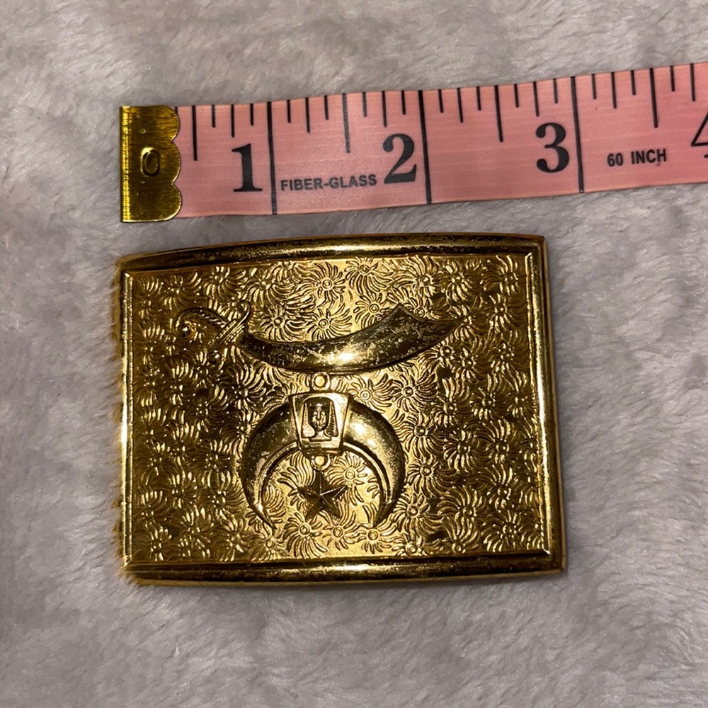 Vintage Masonic - Shriner Belt Buckle